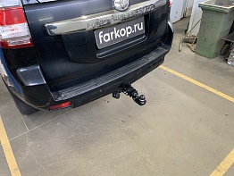 Установили фаркоп TowRus для Toyota Land Cruiser Prado J150 2015 г.в.