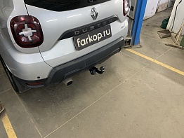 Установили фаркоп Baltex для Renault Duster 2023 г. в.