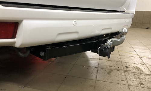 Установили фаркоп Лидер Плюс для Toyota Land Cruiser Prado J150 2009-2023 г. в.