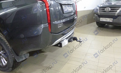 Установлен фаркоп PT Group на Mitsubishi Pajero sport 2019 г.в.